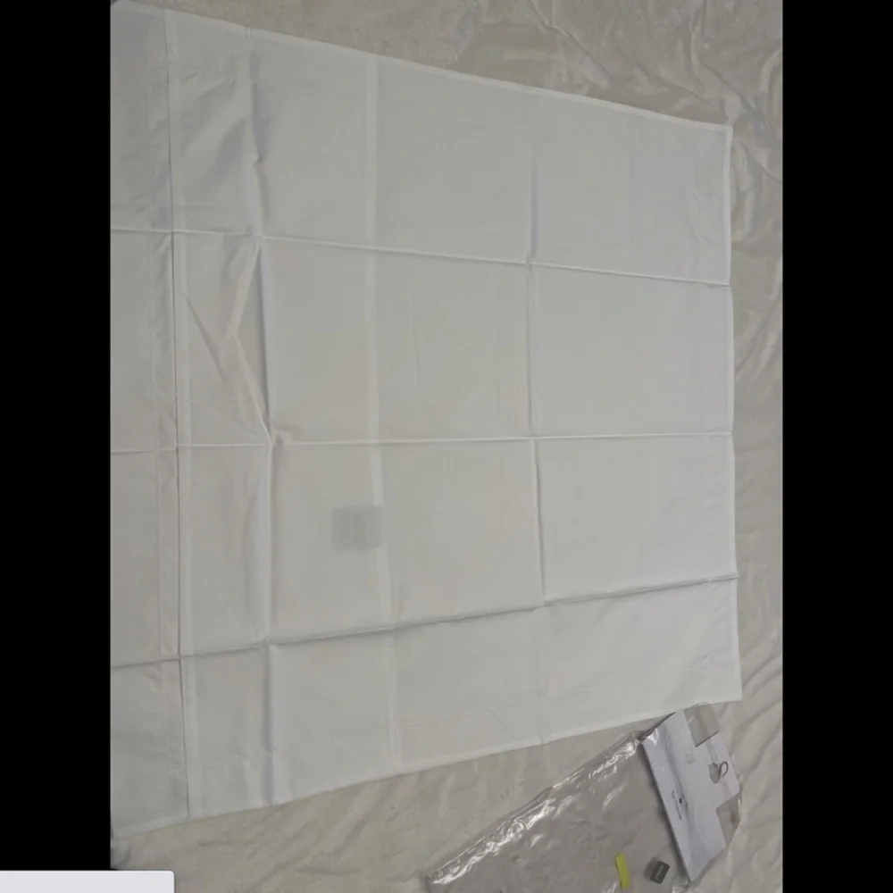 NEW‎ Yves Delorme Stitched (1) Euro Sham Case in White